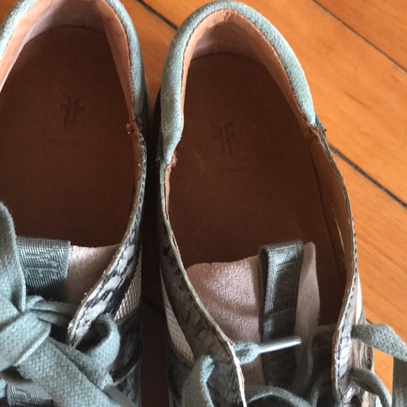 NWOB💥Frye Overlay Lowlace Sneakers💥 Sz. 8 - Picture 7 of 11